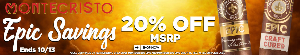montecristo epic cigars